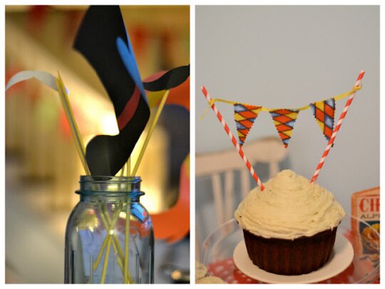 a vintage circus birthday party