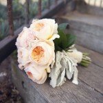 coral anthropologie-inspired wedding by sun and sparrow