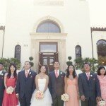 coral anthropologie-inspired wedding by sun and sparrow