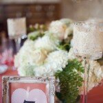 coral anthropologie-inspired wedding by sun and sparrow