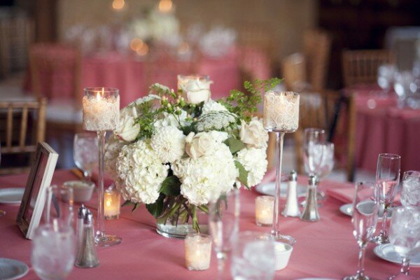coral anthropologie-inspired wedding by sun and sparrow