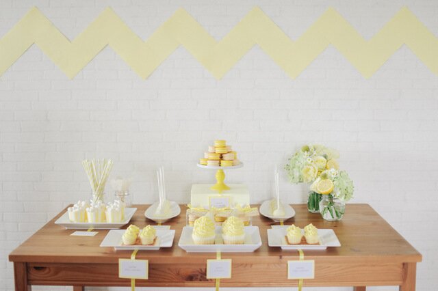 Lemon Bridal Shower Inspiration | Simply Peachy & Isa Photography
