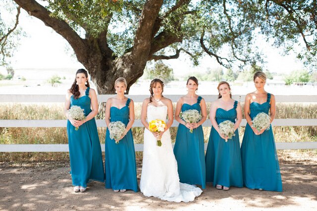 colorful ranch wedding by limelife photo | ohlovelyday.com