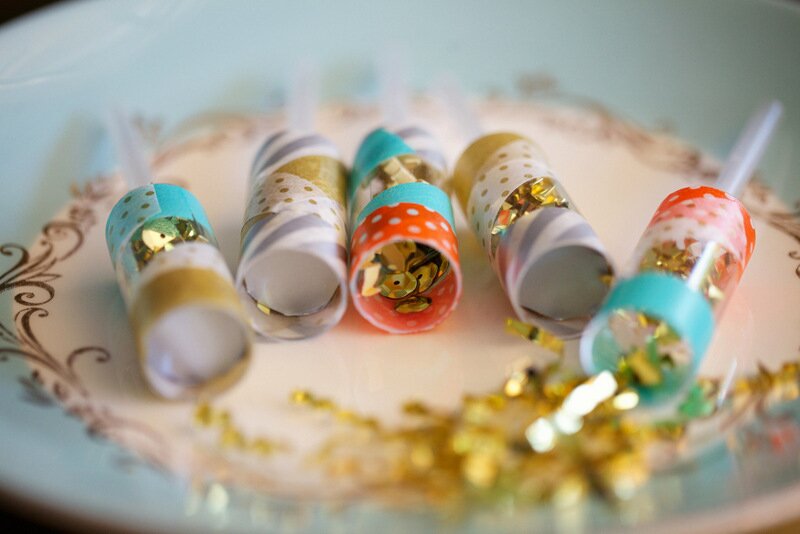 sequin confetti poppers DIY | Oh Lovely Day | photo by Amy Stone