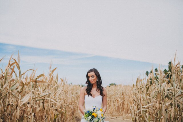 rustic backyard wedding | Session Nine Photographers on Oh Lovely Day