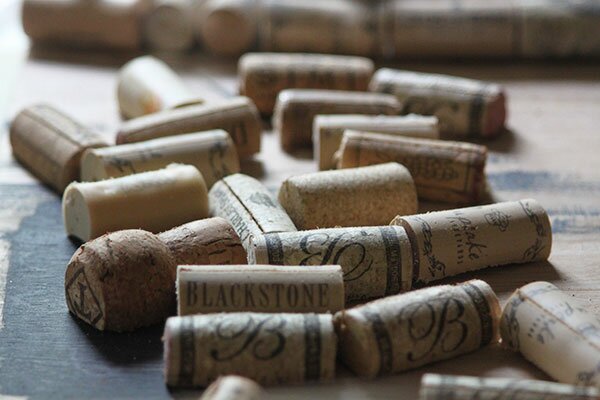 DIY Cork Placecard Holders | Oh Lovely Day