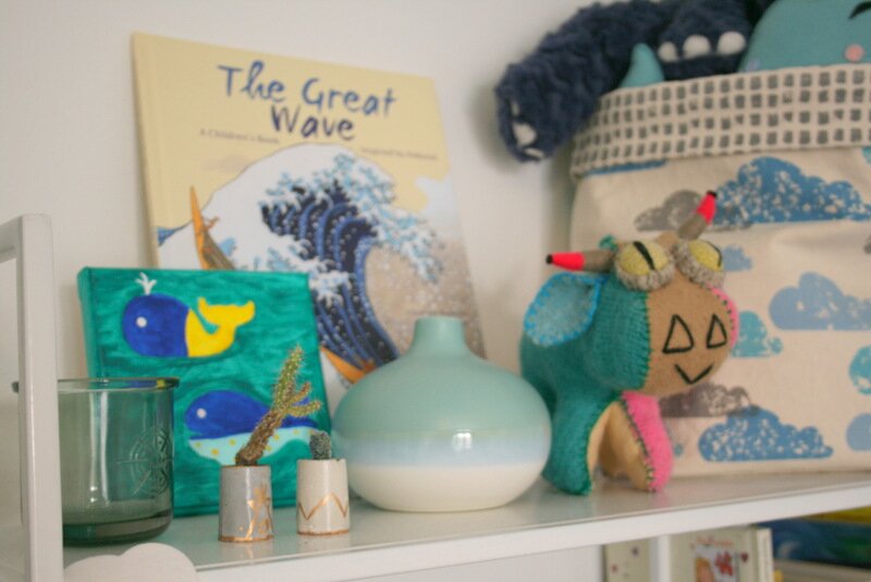 Calvin's California-Inspired Indigo Nursery | designed by Oh Lovely Day 