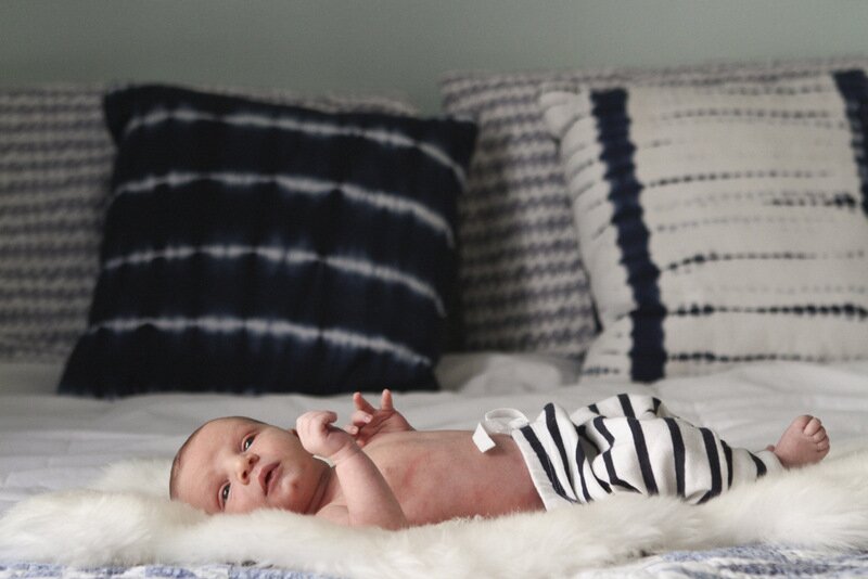 Calvin's California-Inspired Indigo Nursery | designed by Oh Lovely Day 