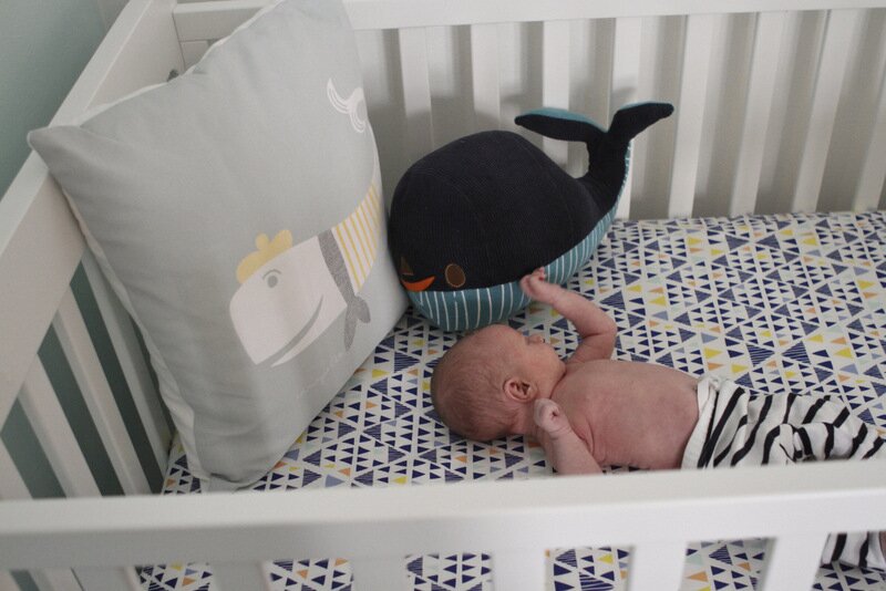 Calvin's California-Inspired Indigo Nursery | designed by Oh Lovely Day 