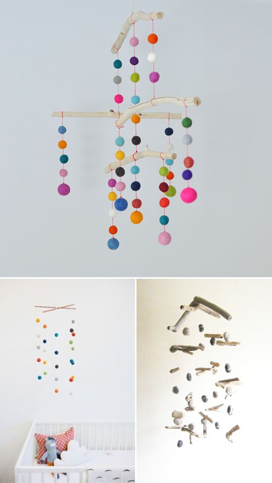 felt balls in interior decor | Oh Lovely Day