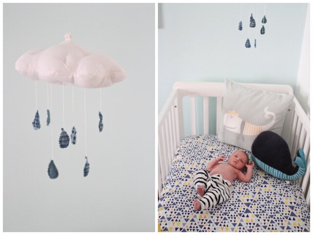 Calvin's California-Inspired Indigo Nursery | designed by Oh Lovely Day 