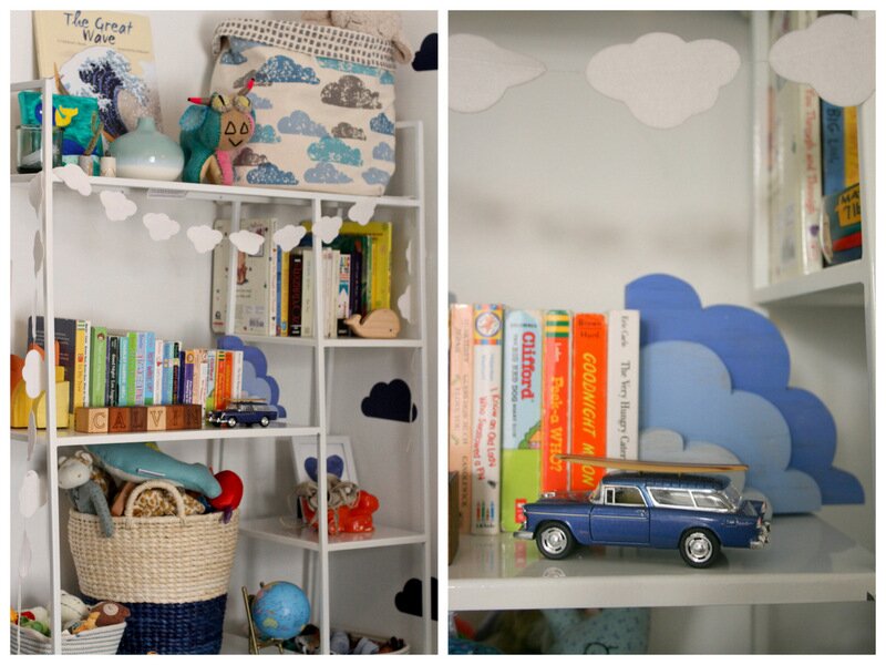 Calvin's California-Inspired Indigo Nursery | designed by Oh Lovely Day 