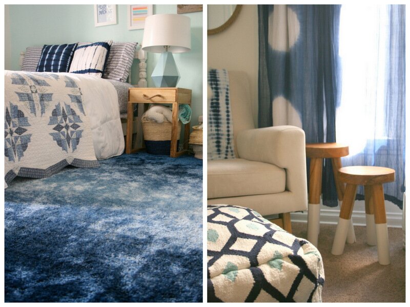 Calvin's California-Inspired Indigo Nursery | designed by Oh Lovely Day 