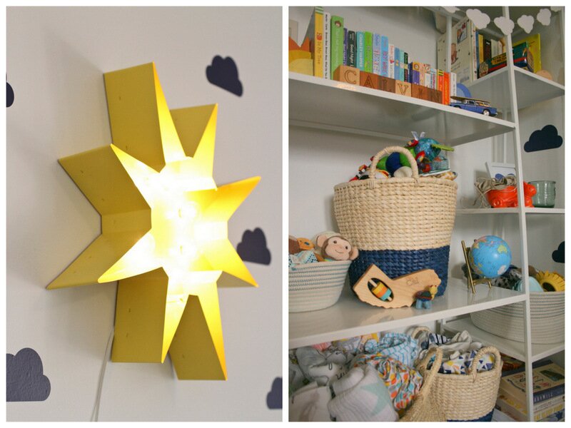 Calvin's California-Inspired Indigo Nursery | designed by Oh Lovely Day 