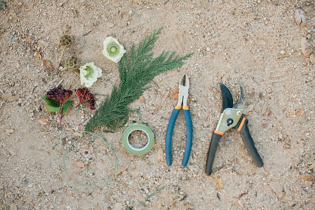 DIY Winter Floral Crown | MV Florals & Megan Welker | Oh Lovely Day
