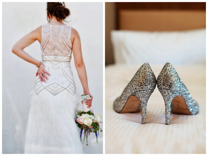 Art Deco DIY Tucson Wedding