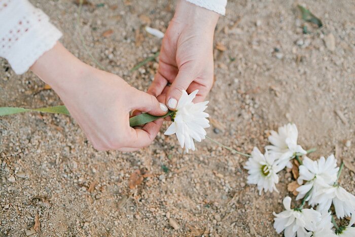 Daisy Chain Floral Crown | MV Florals & Megan Welker | Oh Lovely Day