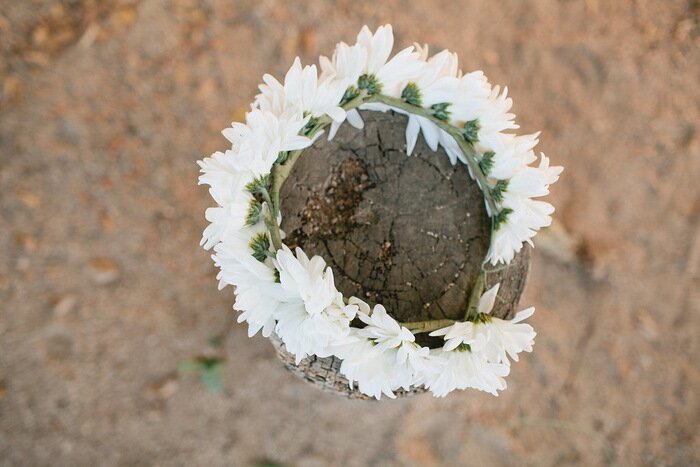 Daisy Chain Floral Crown | MV Florals & Megan Welker | Oh Lovely Day