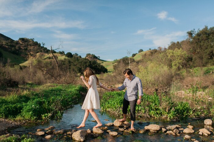 Spring Southern California Engagement | Heidi Ryder Photography on Oh Lovely Day