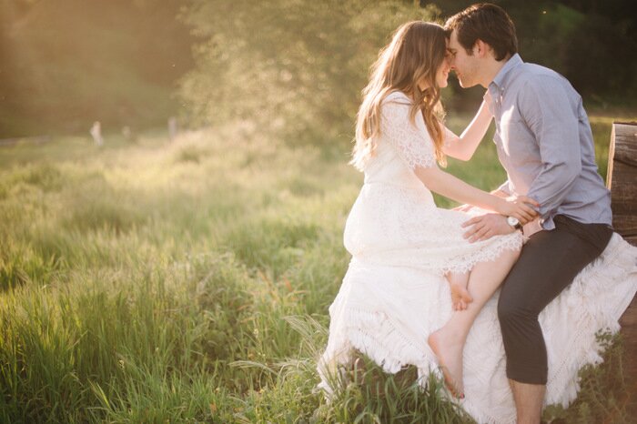 Spring Southern California Engagement | Heidi Ryder Photography on Oh Lovely Day