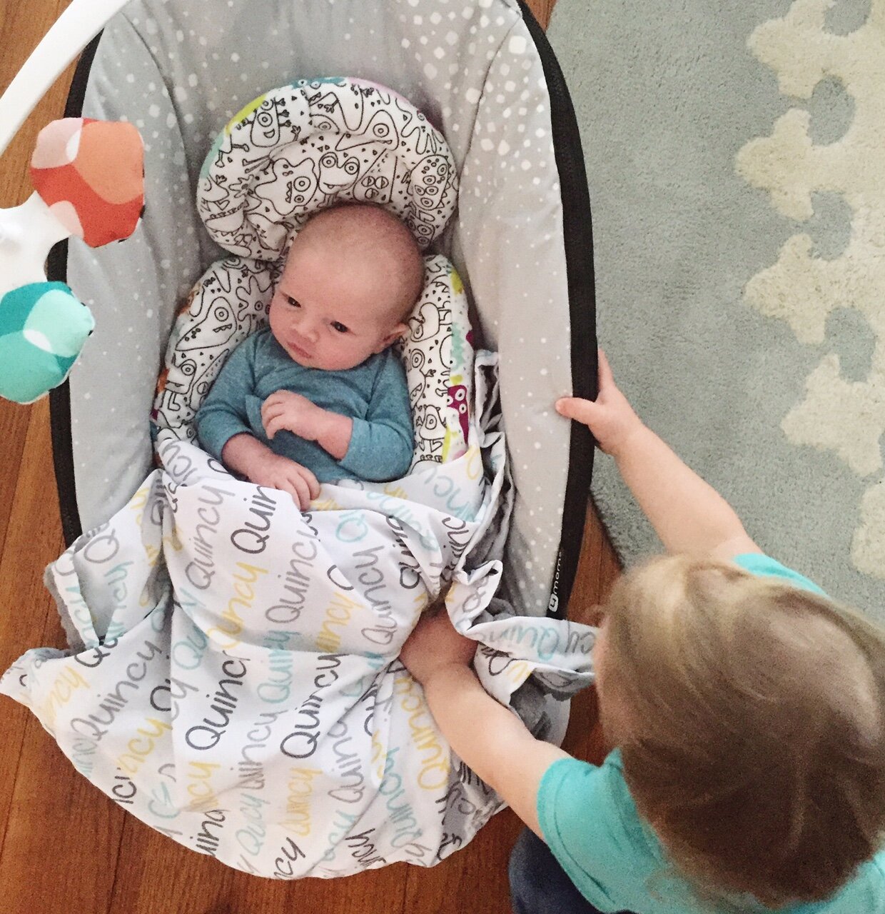 such great tips for how to manage two kids under 2, especially with a newborn!
