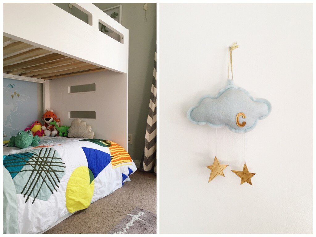 Shared Boys' bedroom | Charlie & Calvin's room tour with The Land of Nod