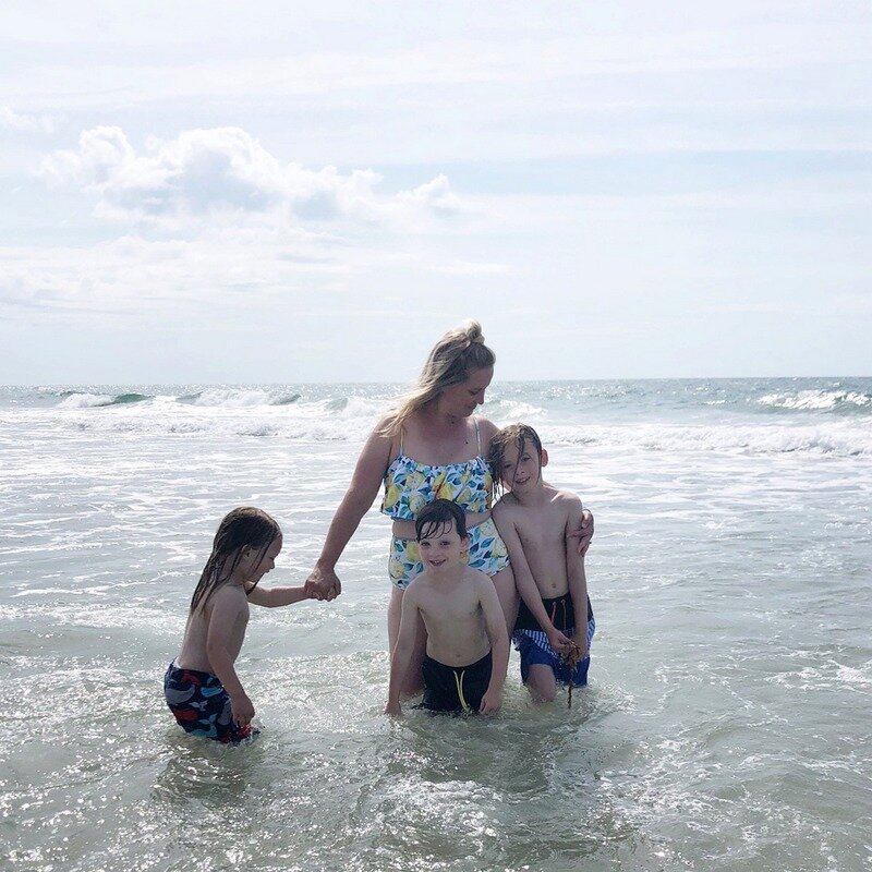 family travel to topsail and wilmington, NC